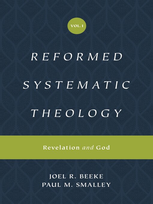 Cover image for Reformed Systematic Theology, Volume 1